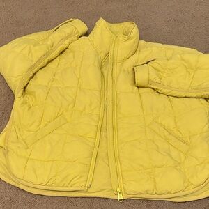 FP Movement by Free People Yellow Puffer Jacket